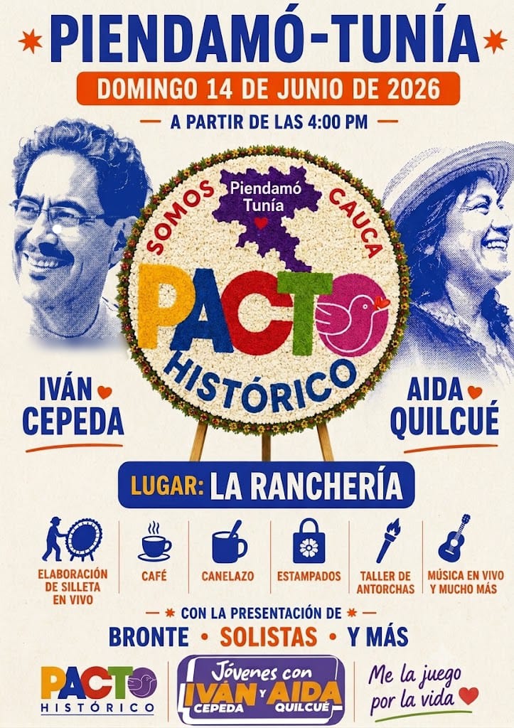 Afiche: La Cultura se la Juega por la Vida